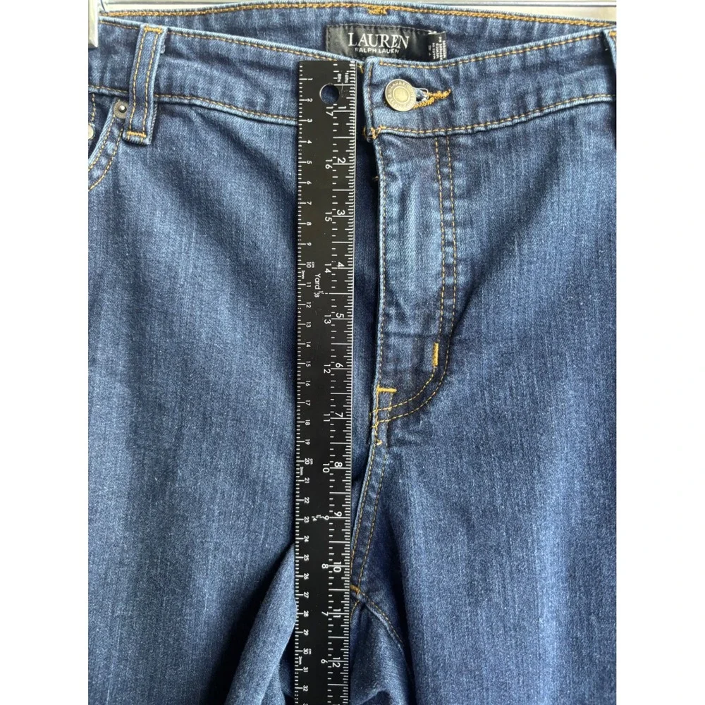 Lauren Ralph Lauren Blue Straight Leg Jeans Women Size 20W